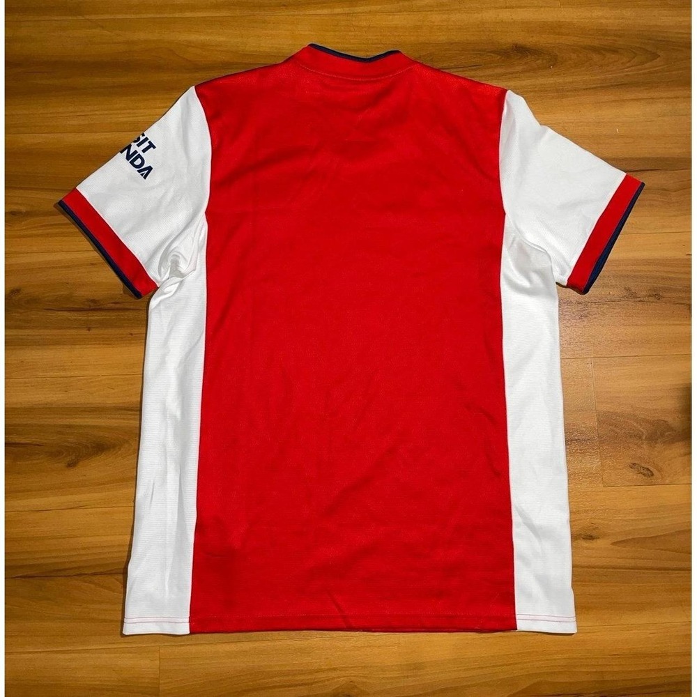 Mens Adidas Arsenal 21/22 Home Soccer Emirates "Fly Better" Sports Jersey - Picture 2 of 6